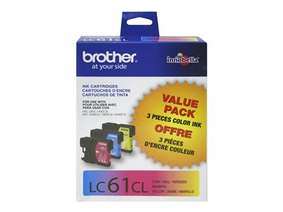 Brother LC-613PKS - Yellow, cyan, magenta