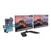 CTA Digital Tri-Screen VESA and Tablet Workstation