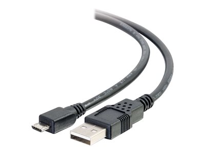C2G 3m USB Charging Cable - USB A to Micro-B - USB Phone Cable - 10ft - USB cable - USB to Micro-USB Type B - 3 m