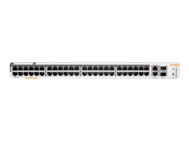 Image of HPE Aruba Instant On 1960 48G 40p Class4 8p Class6 PoE 2XGT 2SFP+ 600W Switch - switch - 48 ports - Managed - rack-mountable