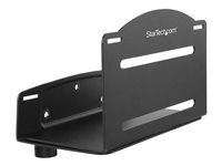 StarTech.com Wall Mount CPU Holder - Adjustable Width 4.8in to 8.3in - Metal - Computer Tower Mounting Bracket for Desktop PC