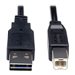 Eaton Tripp Lite Series Universal Reversible USB 2.0 Cable (Reversible A to B M/M), 3 ft. (0.91 m)