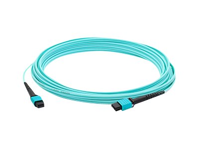 AddOn 15m MPO OM4 Aqua Patch Cable