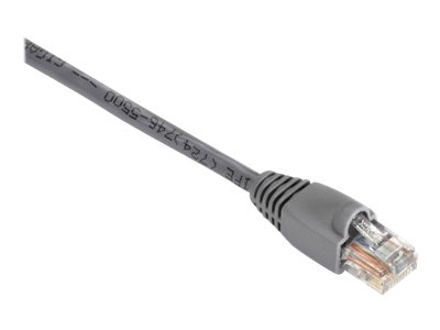 Black Box GigaBase 350 - Patch Cable - 10 Ft - Gray