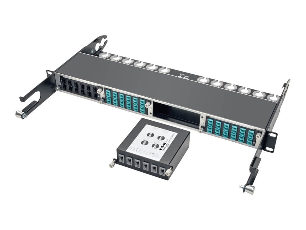 Tripp Lite 100Gb/120Gb to 40Gb Breakout Cassette 2 24-Fiber to 6 12-Fiber