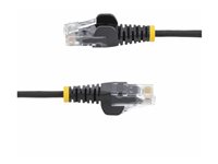 Startech patch cable - 25 cm - black