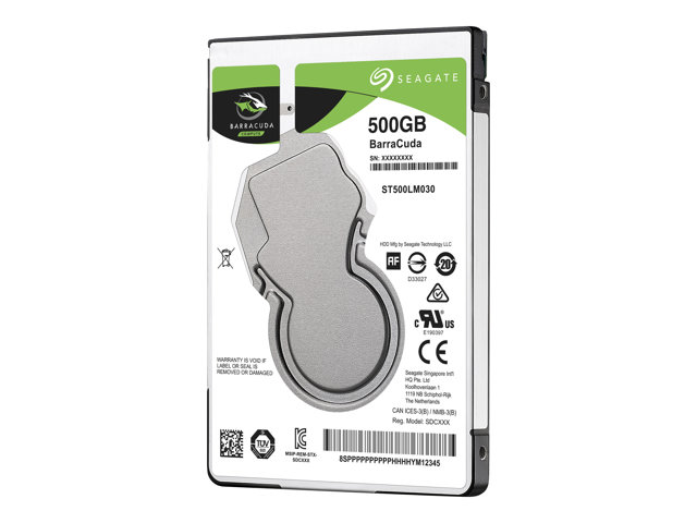 Image of Seagate Guardian BarraCuda ST500LM030 - hard drive - 500 GB - SATA 6Gb/s