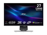 MSI MPG 274URDFWDE E16M 27' Fast IPS 3840 x 2160 (2 x 1920 x 1080) HDMI DisplayPort USB-C 160Hz