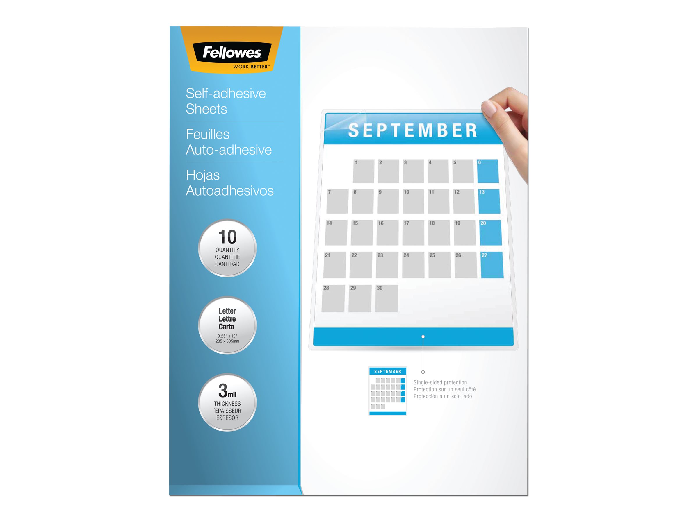 Fellowes - 3 mil - 10-pack