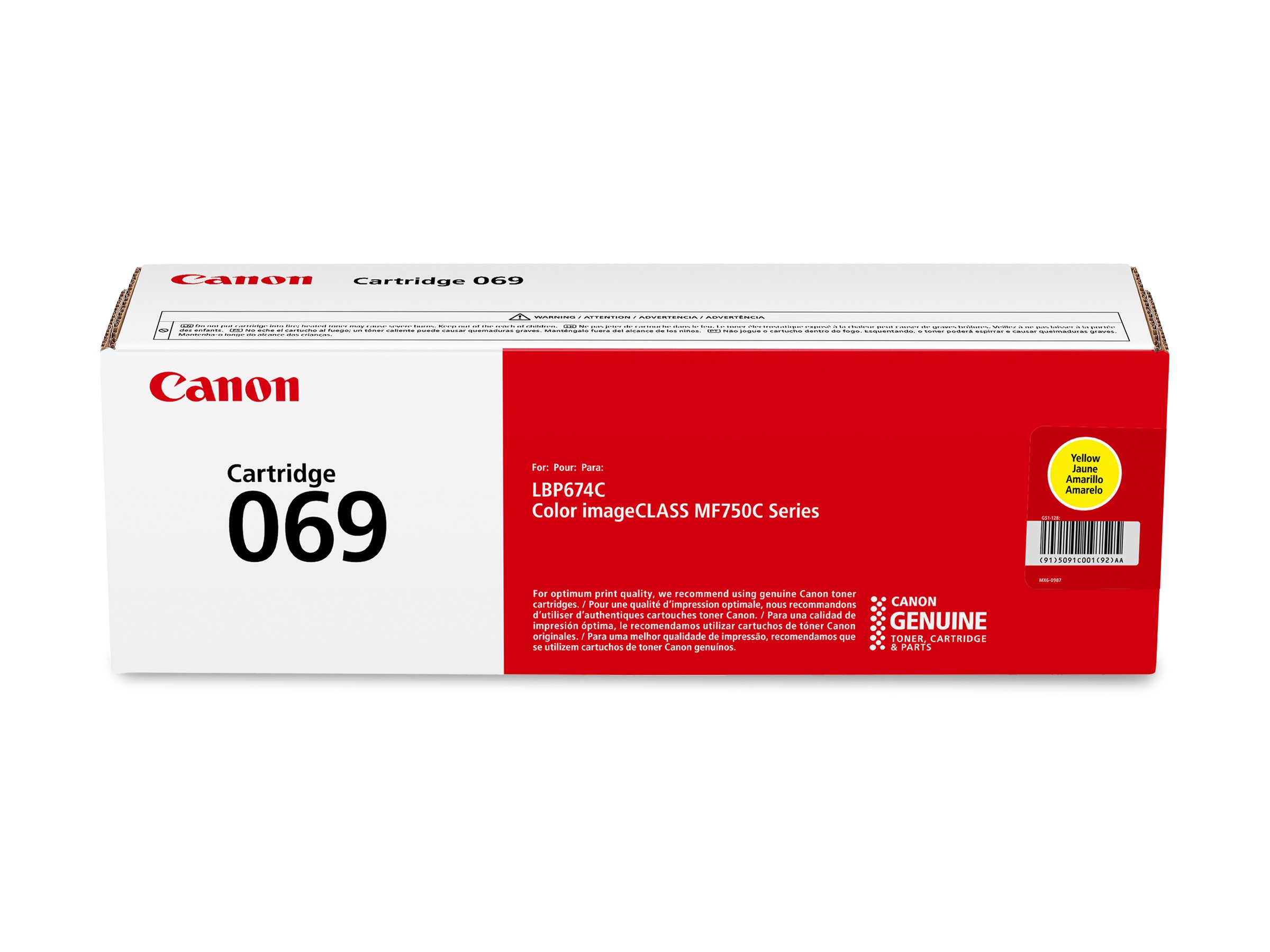 Canon 069 - Yellow - original