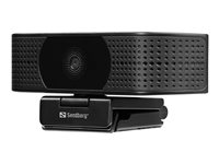 Sandberg USB Webcam Pro Elite 4K UHD 3840 x 2160 Webkamera Fortrådet