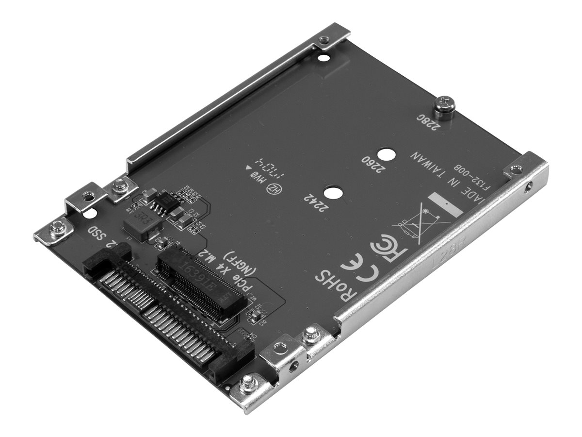 StarTech.com M.2. PCI-e NVMe to U.2 (SFF-8639) Adapter - Not Compatible with SATA Drives or SAS Controllers - For M.2 PCIe NVMe SSDs - PCIe M.2 Drive to U.2 Host Adapter - M2 SSD Converter (U2M2E125) - adaptér rozhraní - M.2 Card - U.2 – foto 5
