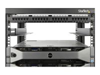 Startech 1U 19 inch Server Rack Rails, 24-36 inch Adjustable Depth, Universal 4 Post Rack Mount Rails, Network Equipment/Serv