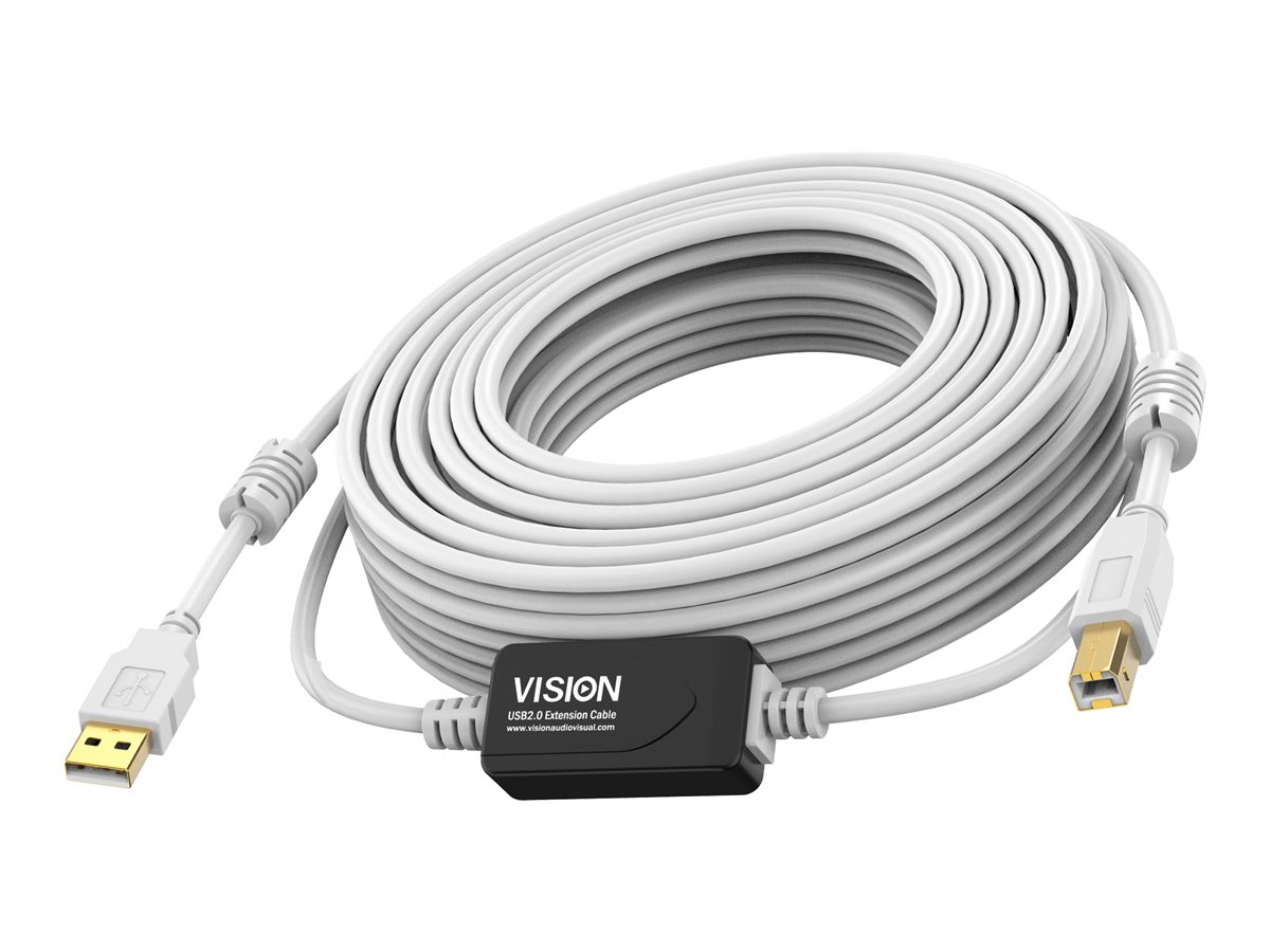 Cable USB 2.0 de 15 m -...