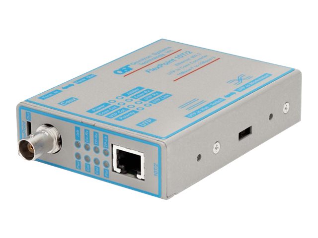 FLEXPOINT  10BASE2 COAX TO10BASET 100M US AC PS WIDE TEMP