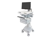 Ergotron StyleView Cart open architecture for LCD display / PC equipment medical 