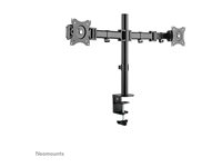 NEOMOUNTS Flat Desk Mount 2 screens Blk