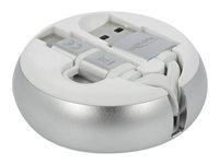 DeLOCK USB 2.0 USB-kabel 92cm Sølv Hvid