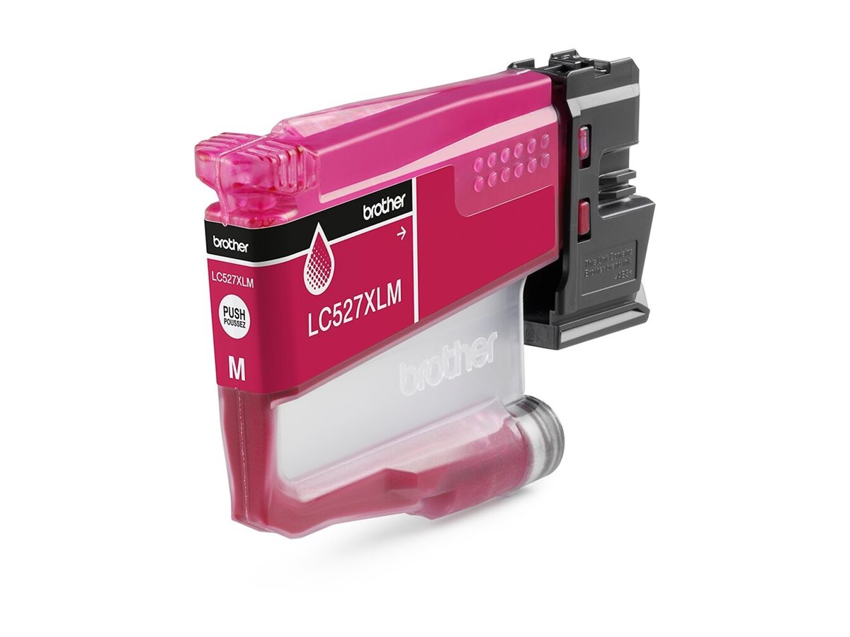 Brother LC527XLM - Vysoká výtěžnost - purpurová - originální - inkoustová cartridge – foto 2