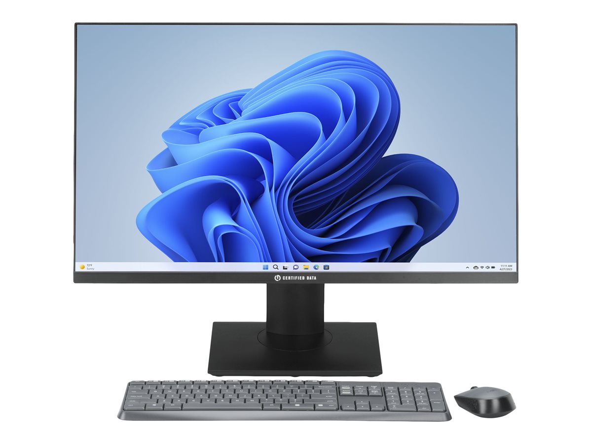 Certified Data GX70 Pro All-in-One Desktop Computer - 27 Inch - Intel Core i3 - Intel UHD Graphics 730 - GX70 PRO