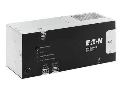 Eaton 500VA 300W 120V AC DIN Rail Industrial UPS
