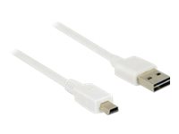 DeLOCK Easy USB 2.0 USB-kabel 50cm Hvid