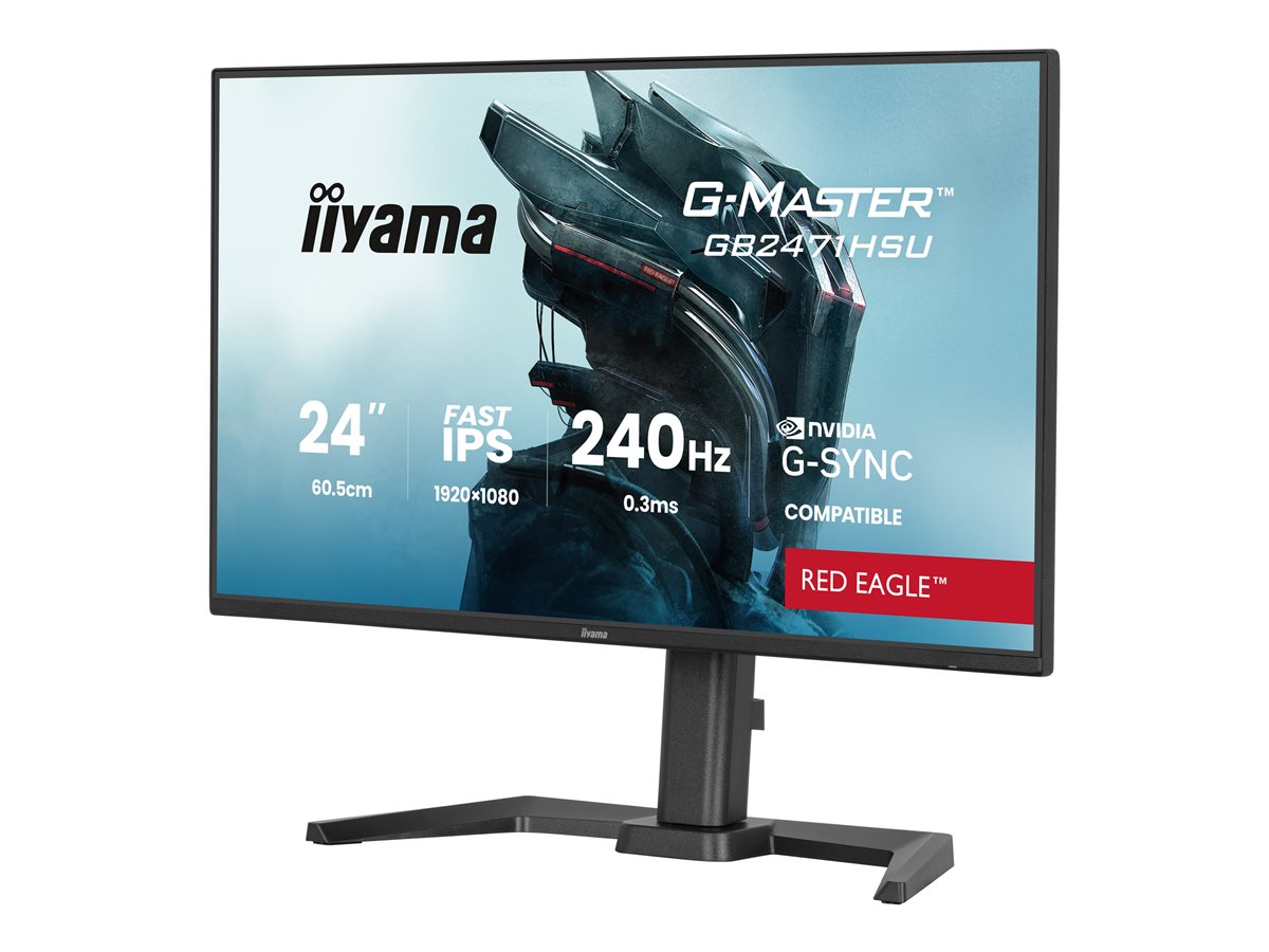 iiyama G-MASTER Red Eagle GB2471HSU-B1 - LED monitor - Full HD (1080p) - 24" – foto 3