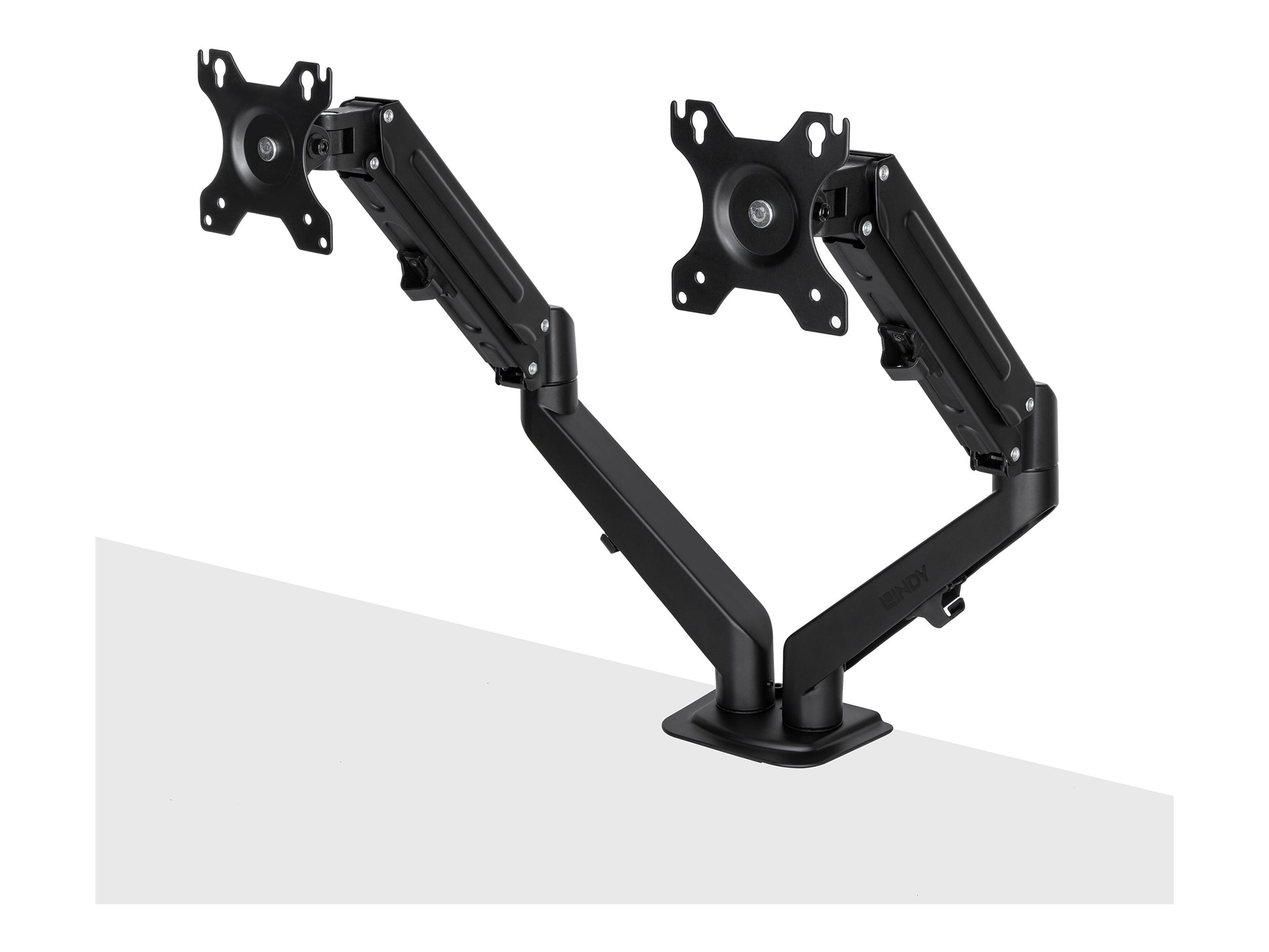 An image of Lindy mounting kit - for 2 LCD displays - dual - black