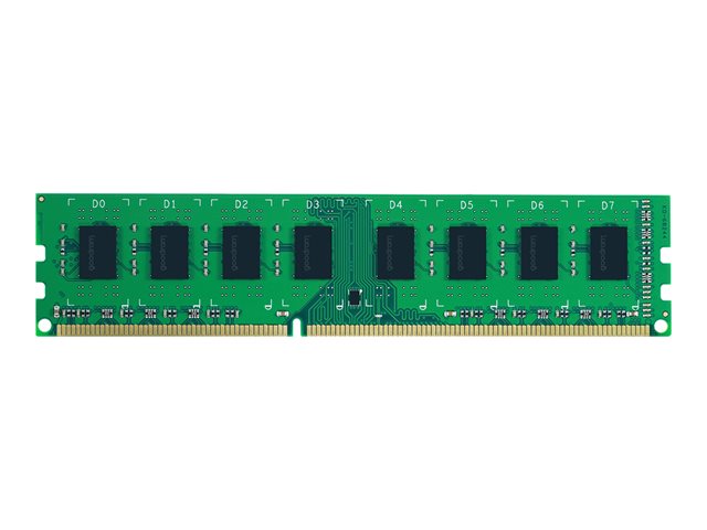 Pamięć GoodRam W-DL16D04G (DDR3; 1 x 4 GB; 1066 MHz, 1333 MHz, 1600 MHz)