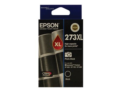 Epson 273XL XL photo black original ink Product shot Front 79200