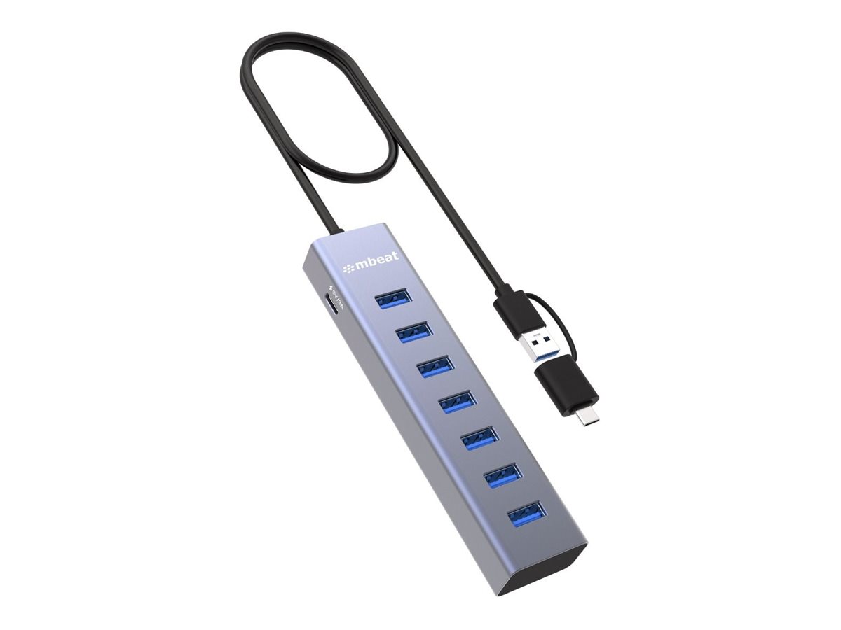 mbeat, hub, 7 ports
