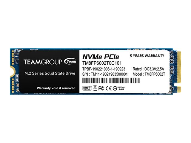 SSD Teamgroup 2TB MP33 PCIe M.2 TM8FP6002T0C101