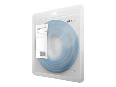 LINDY S/FTP Cat.6A Cable Blue 1m