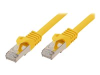 Shiverpeaks BASIC-S CAT 7 (kabel)/CAT 6a (stikforbindelser) SFTP, PiMF Patchkabel Yellow