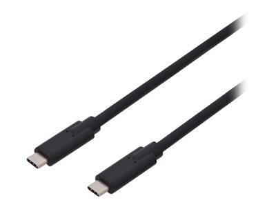 4016032426011 - USB-Kabel USB 32 Gen1 (USB 30   USB 31 Gen1) USB-C® Stecker USB-C® Stecker 100 m Schwarz doppelt geschirmt AK-300139-010-S