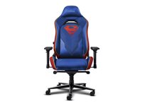 Trust GXT 721SM Ruya Pro Premium Superman Gamer Stol Blå Rød