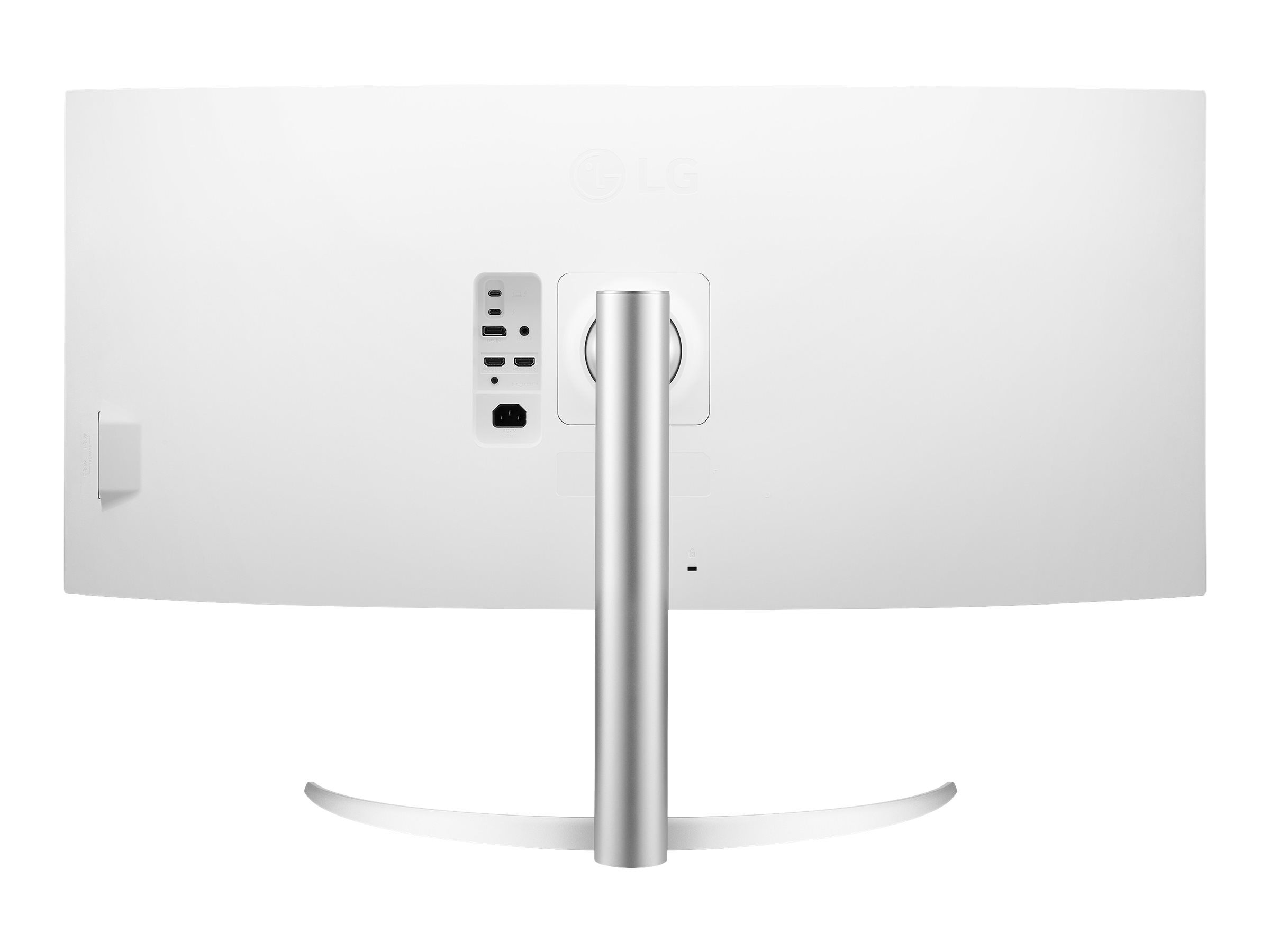 LG 40WP95C-W LED monitor curved 40 Product shot Left-angle 79900