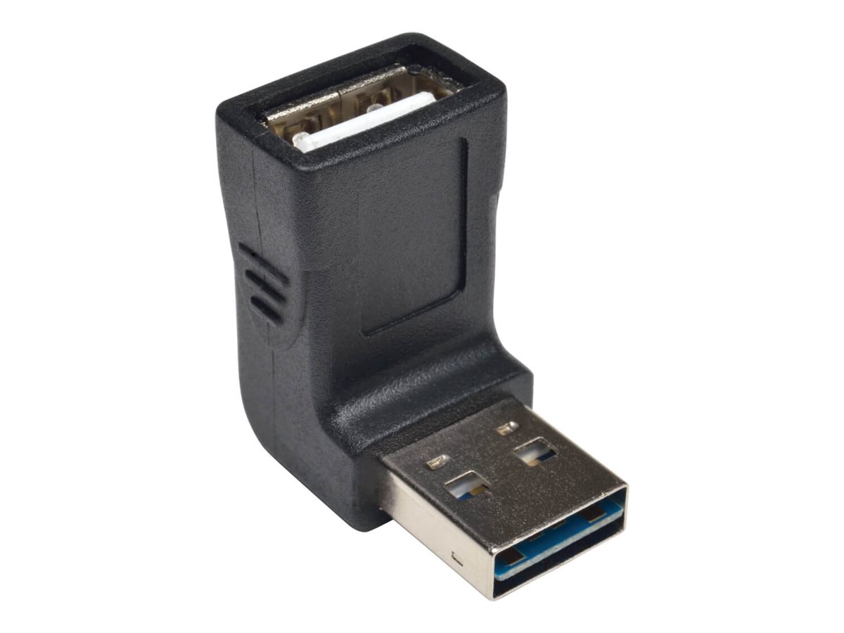 Tripp Lite USB 2.0 High Speed Adapter Reversible A to Up Angle A M/F