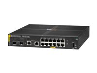 HPE Aruba 6100 12G Class4 2G/2SFP 139W Switch 16-porte 10 Gigabit PoE+