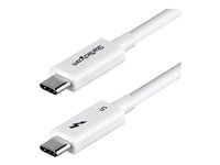 StarTech.com USB4 / Thunderbolt 3 / Thunderbolt 4 / Thunderbolt 5 / DisplayPort 2.1 USB Type-C kabel Hvid