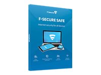 F-Secure SAFE Sikkerhedsprogrammer 3 enheder 1 år