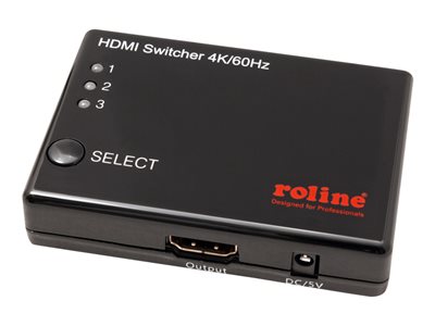 ROLINE 4K HDMI Switch 3-fach