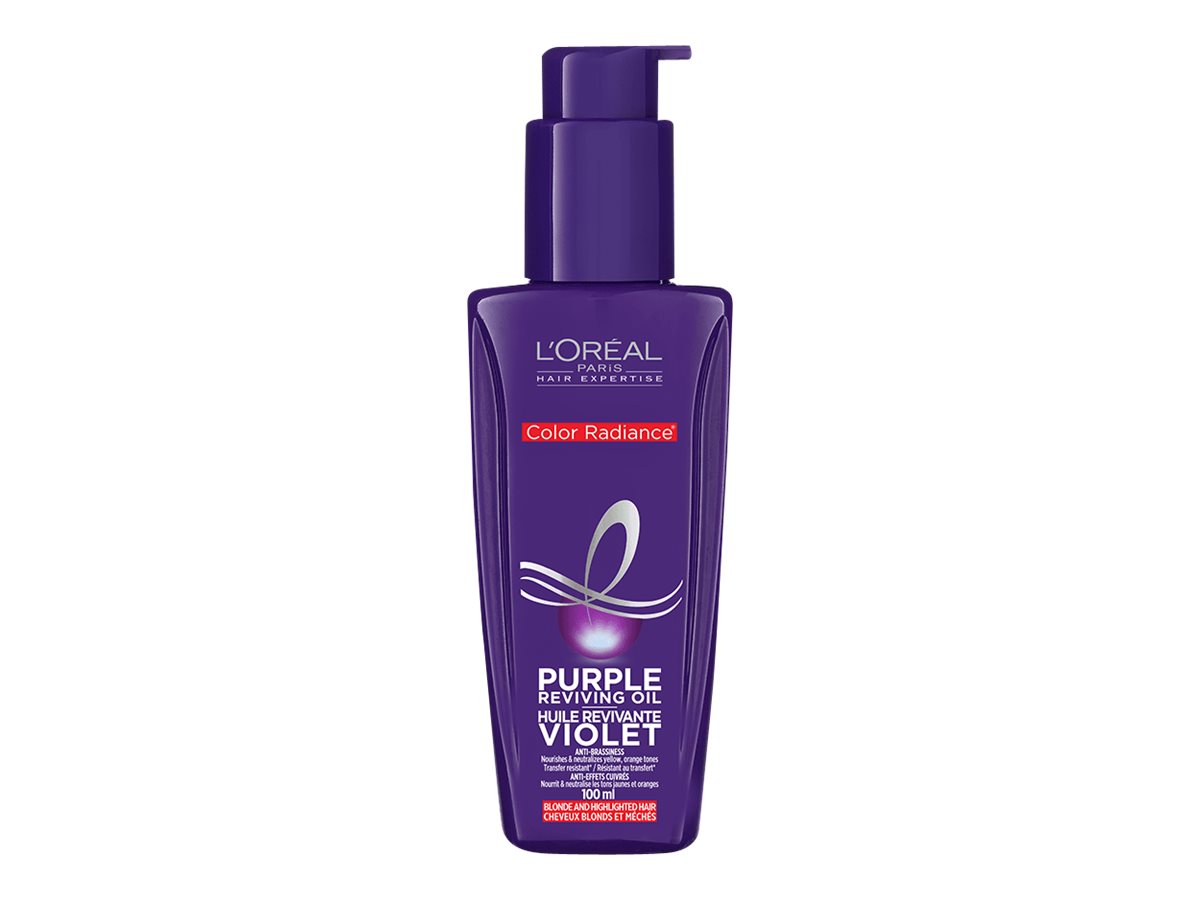 L'Oréal Hair Expertise Color Radiance Purple Reviving Oil - 100ml