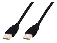 ASSMANN USB 2.0 USB-kabel 1m Sort