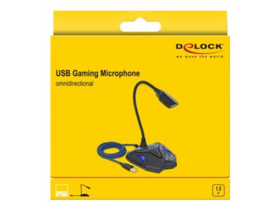 Delock 66330, Mikrofone, DELOCK Desktop USB Gaming Mute 66330 (BILD1)