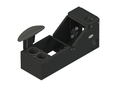 Gamber-Johnson Universal Sloped Console Box Kit