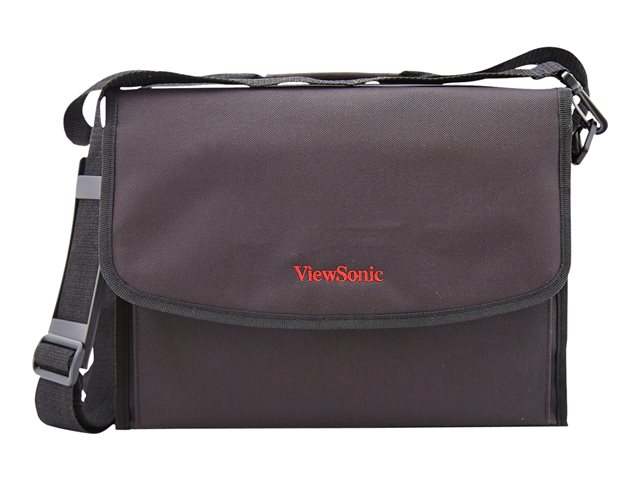 ViewSonic - Projector carrying case - matte black hairline - for ViewSonic LS500, LS550, PA502, PA505, PG603, PX701, PX703, PX727, PX748