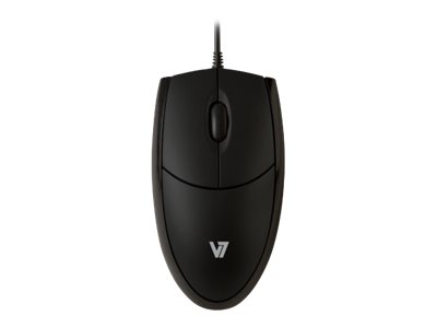 V7 MV3000 - mouse - USB - black