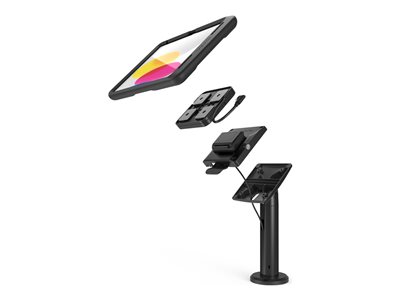 Compulocks iPad 10th-11th (A16) Gen PowerMove Tilting Stand 8" Black