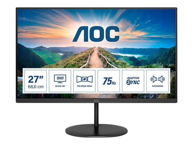 Aoc Q27v4ea Led Monitor Qhd 27